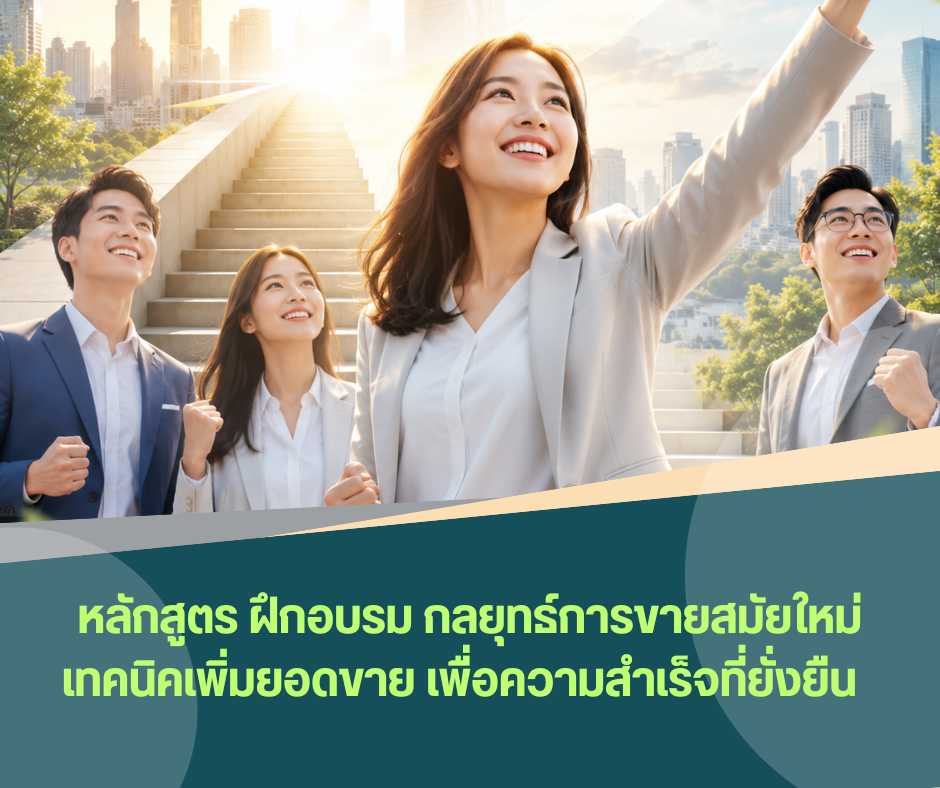 หลักสูตร ฝึกอบรม Next Generation Sales Strategies