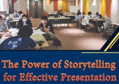 คอร์สอบรม เทคนิคการนำเสนอ The Power of Storytelling for Effective Presentation 18 พ.ย. 65