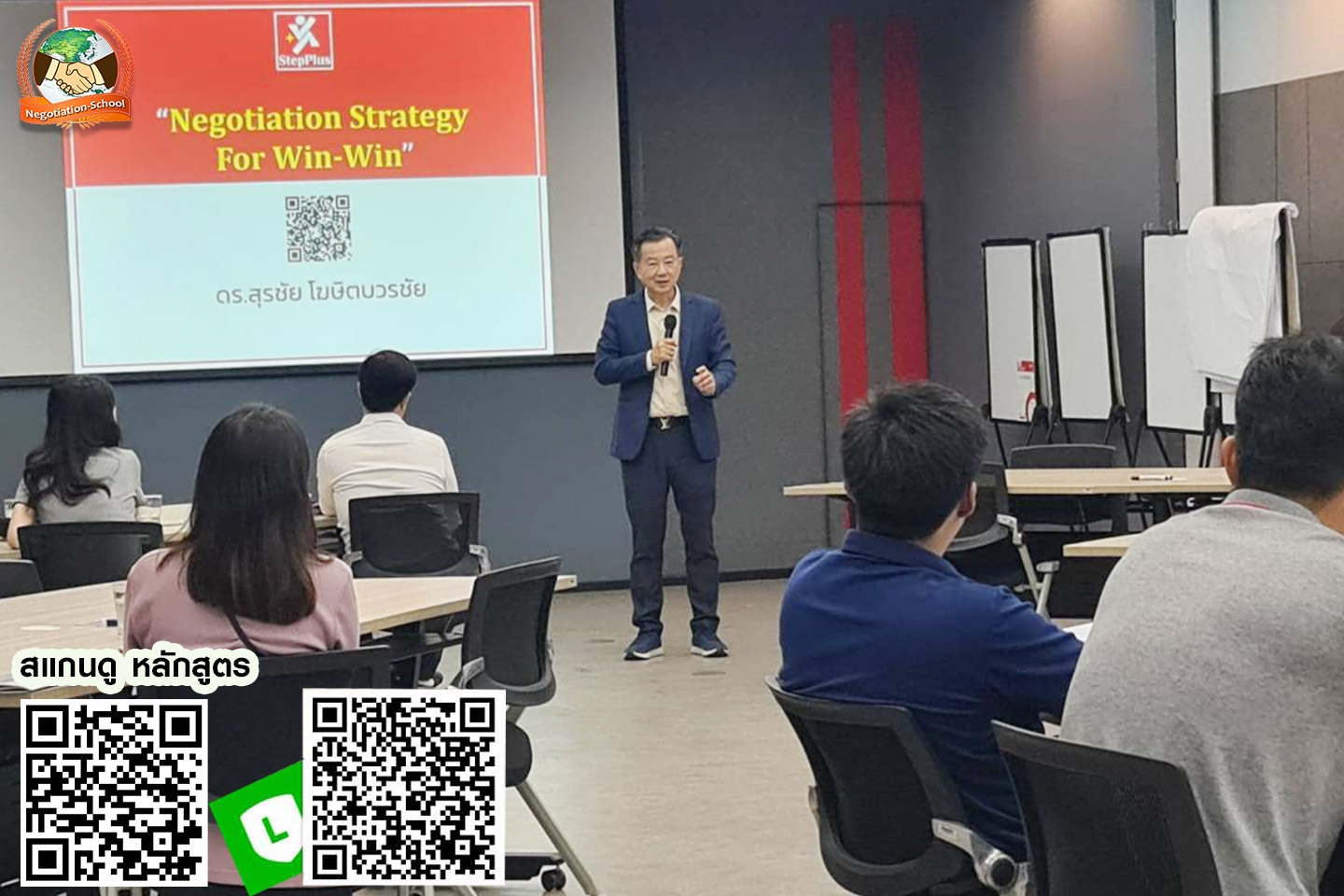 คอร์ส หลักสูตรอบรม Negotiation Strategies for Win Win