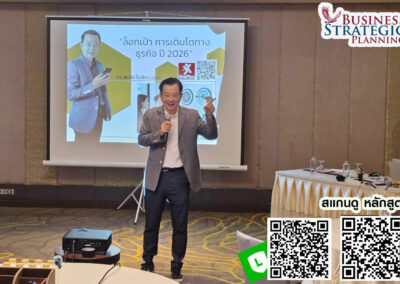 กิจกรรม ฝึกอบรม หลักสูตร การวางแผนเชิงกลยุทธ์ เพื่อความเป็นเลิศทางธุรกิจ 21 ก.ค. 68