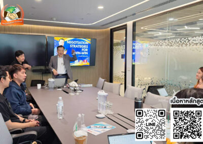กิจกรรม ฝึกอบรม หลักสูตร การเจรจาต่อรองเพื่อความสำเร็จ19 มี.ค. 69